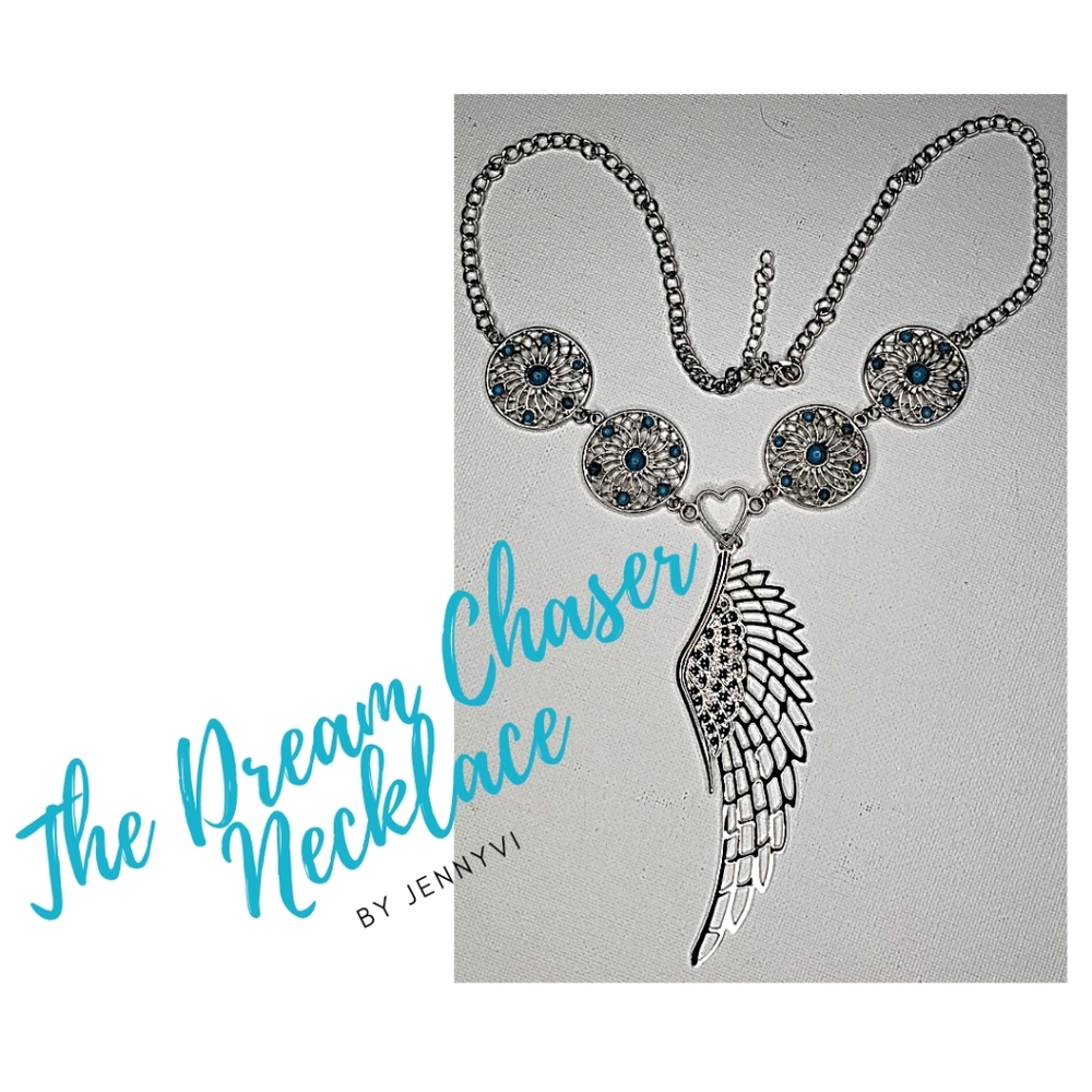 NWOT Handmade "Dream Chaser" Necklace by Jennyvi